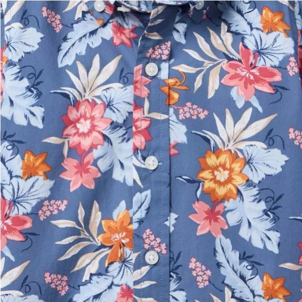 Brand New Janie & Jack Toddler Boys Tropical Button Down Shirt Size 2T NWT - Picture 2 of 3